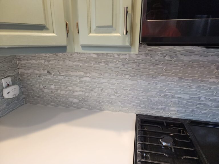 Backsplash Tile Installation