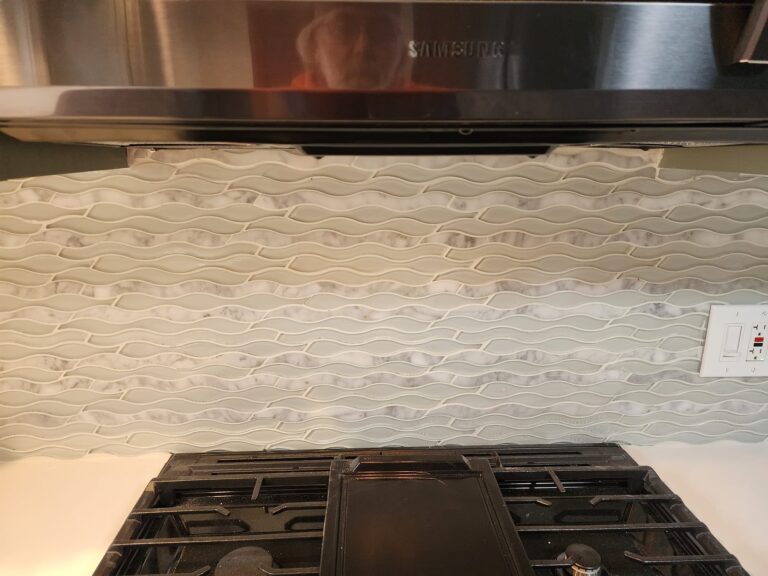 Backsplash Tile Installation